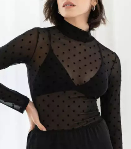 oh!zuza TOP H43 - mesh dot bolur